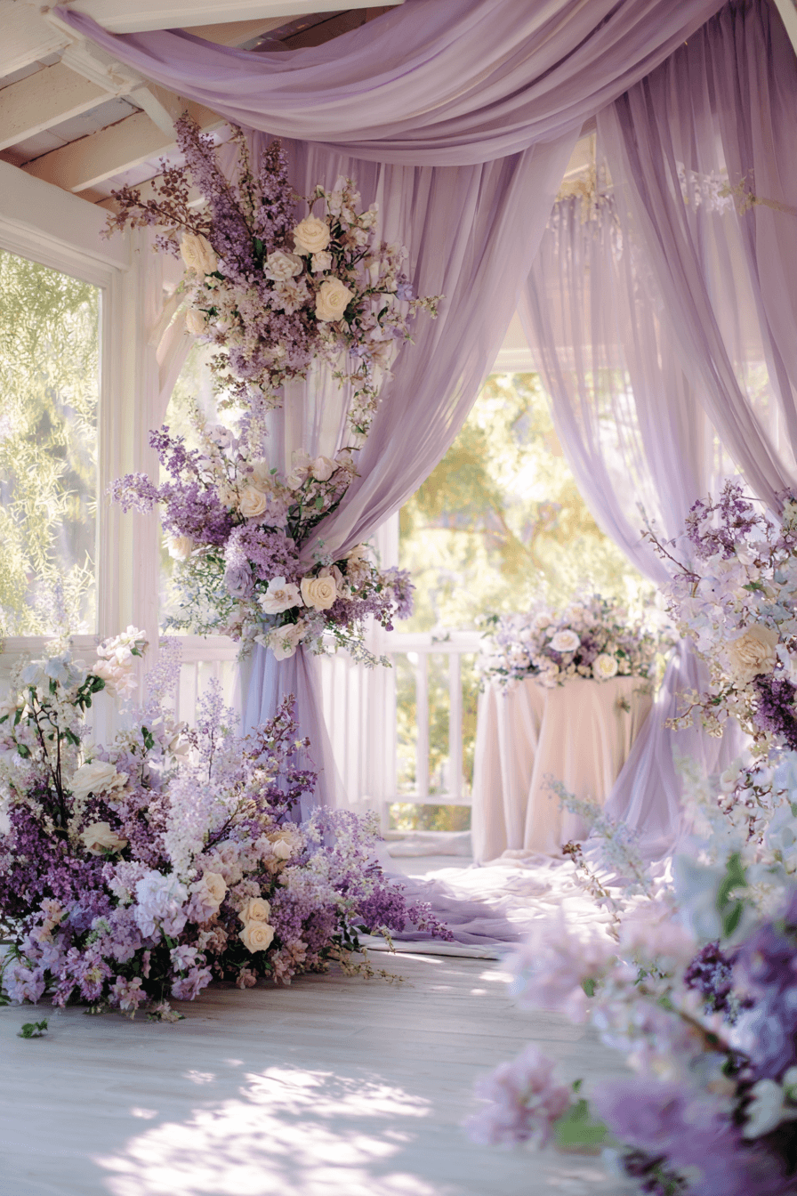 27 Purple Wedding Color Combinations That Look Absolutely Gorgeous