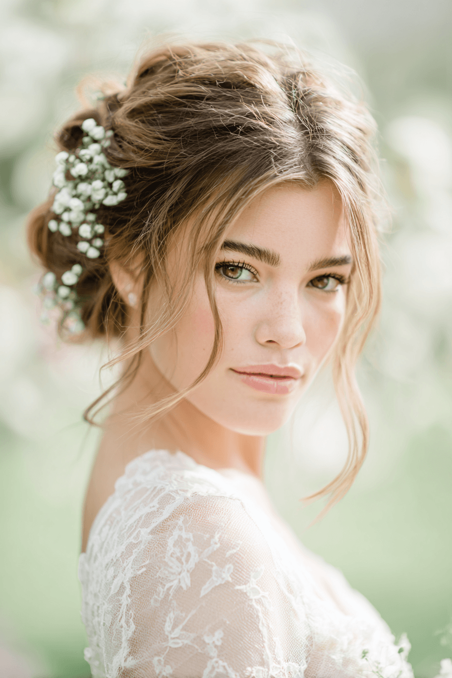 27 Pretty Flower Girl Hair Inspirations for a Fairytale Wedding