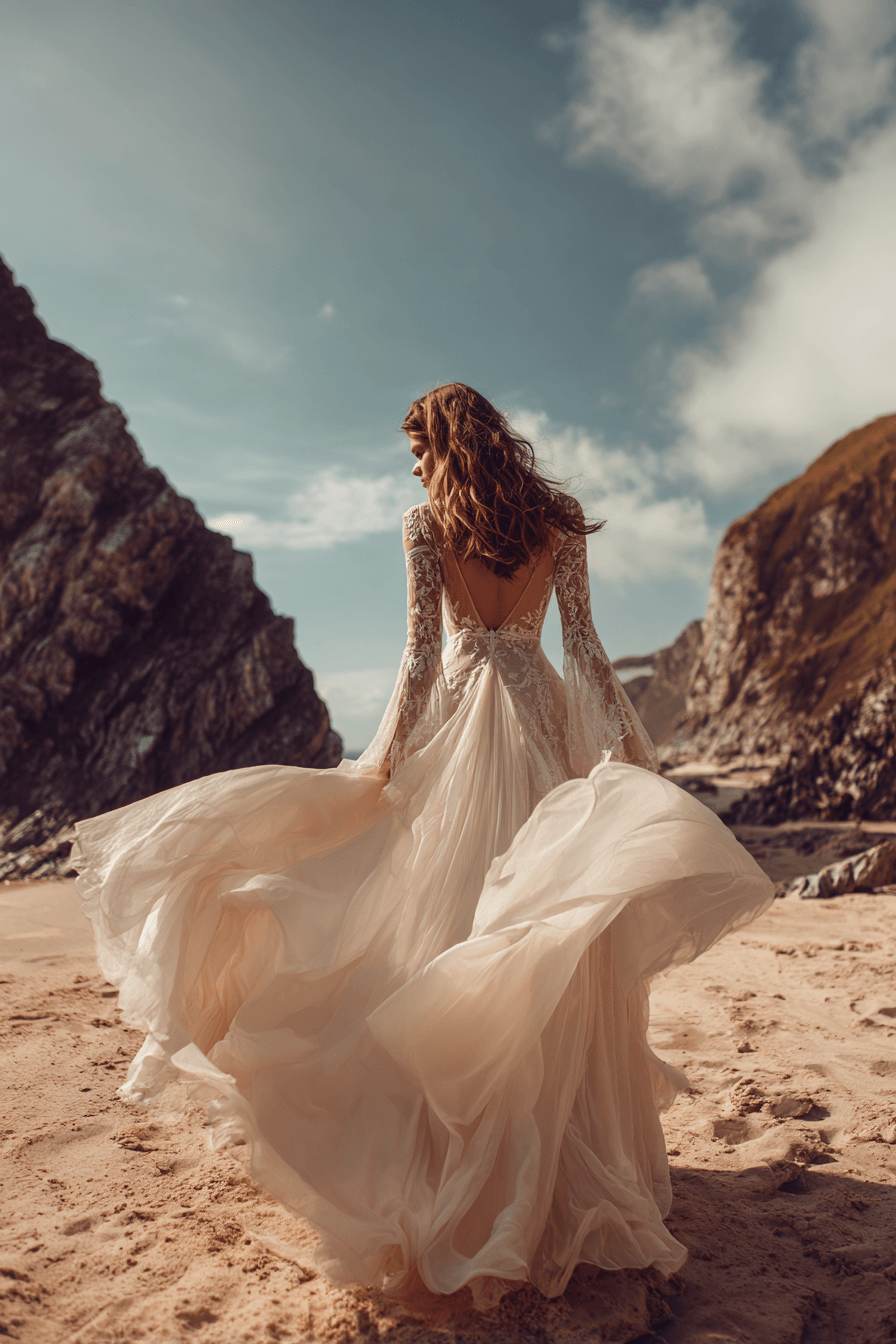 27 Best Beach Wedding Dresses for Brides Who Love the Ocean