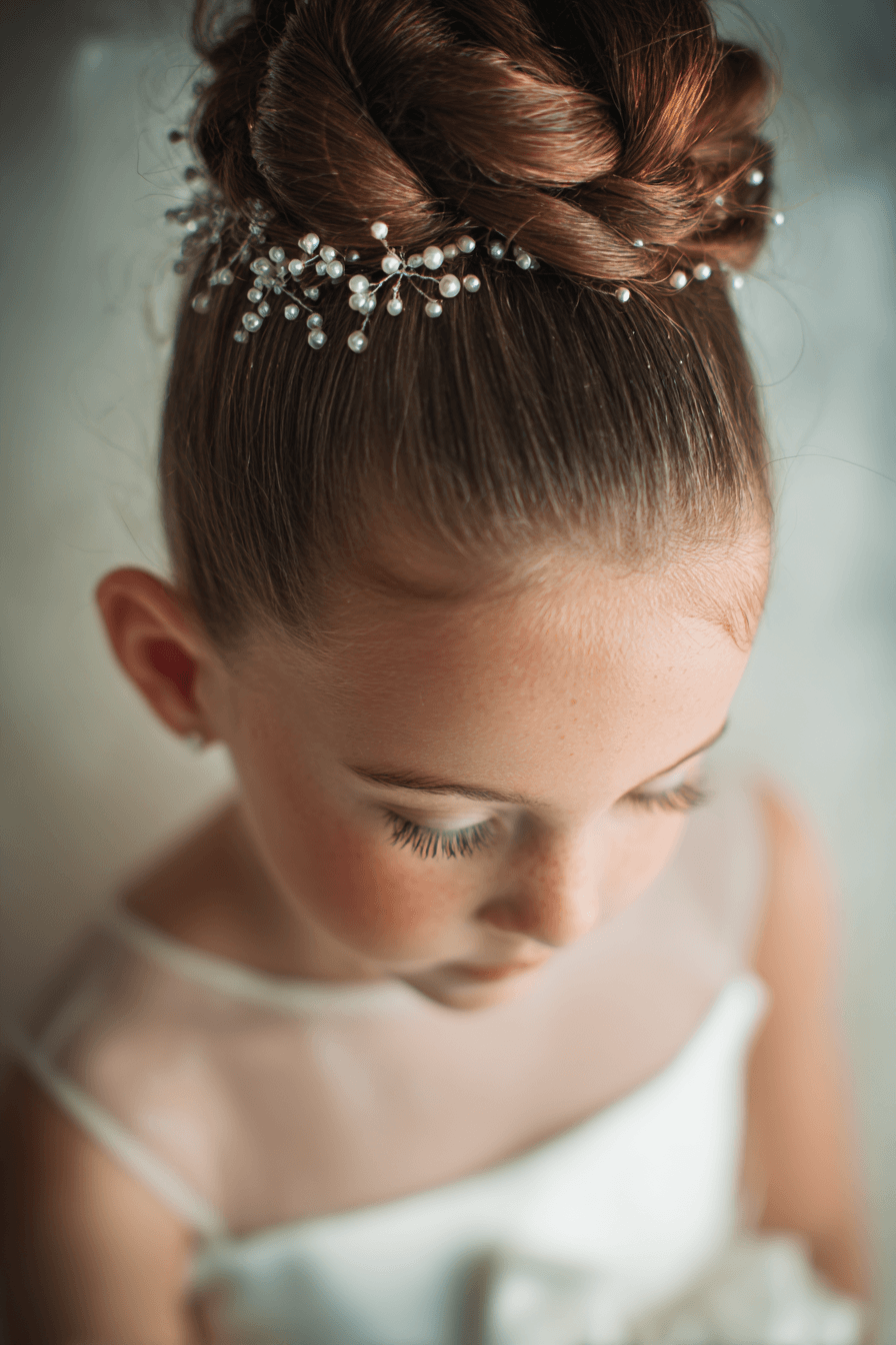 27 Pretty Flower Girl Hair Inspirations for a Fairytale Wedding