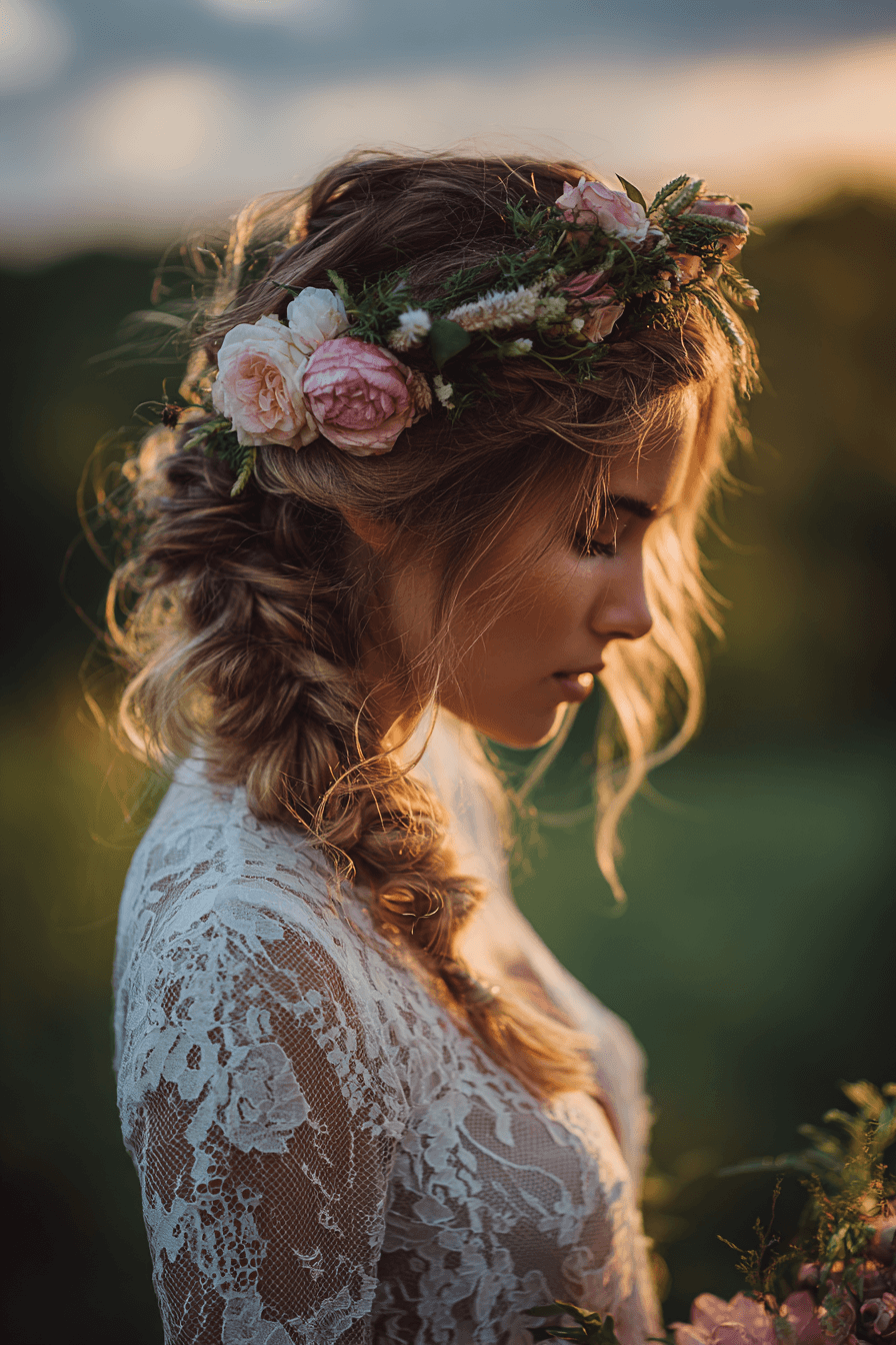 27 Pretty Flower Girl Hair Inspirations for a Fairytale Wedding