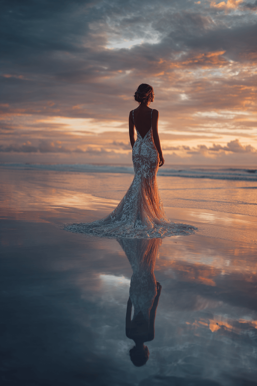 27 Best Beach Wedding Dresses for Brides Who Love the Ocean