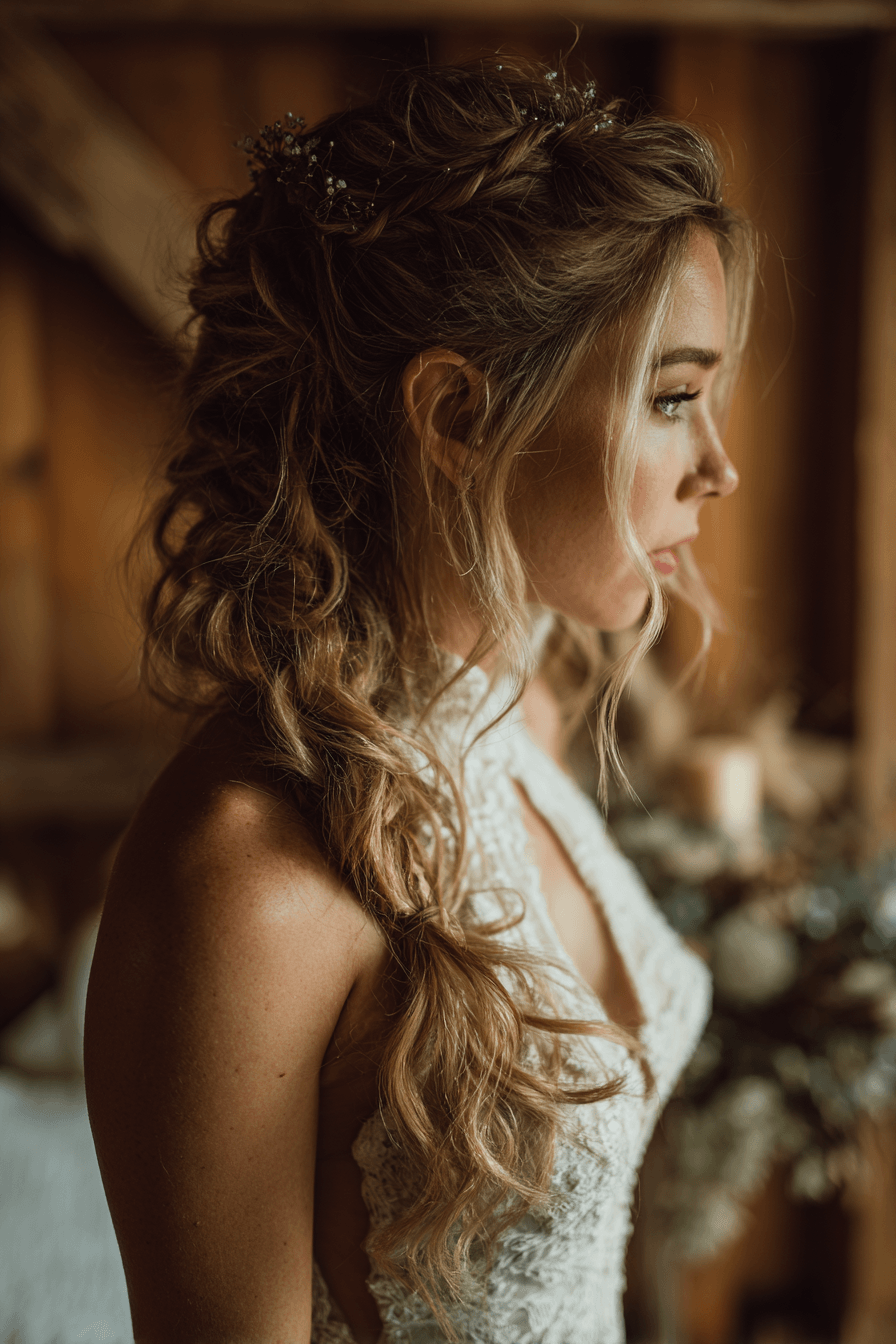 27 Pretty Flower Girl Hair Inspirations for a Fairytale Wedding
