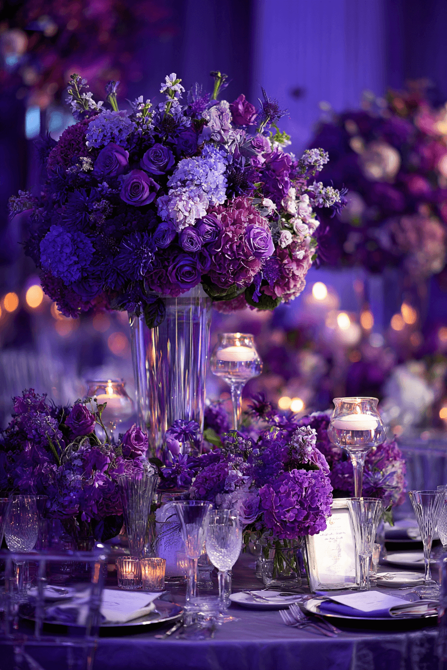 27 Purple Wedding Color Combinations That Look Absolutely Gorgeous