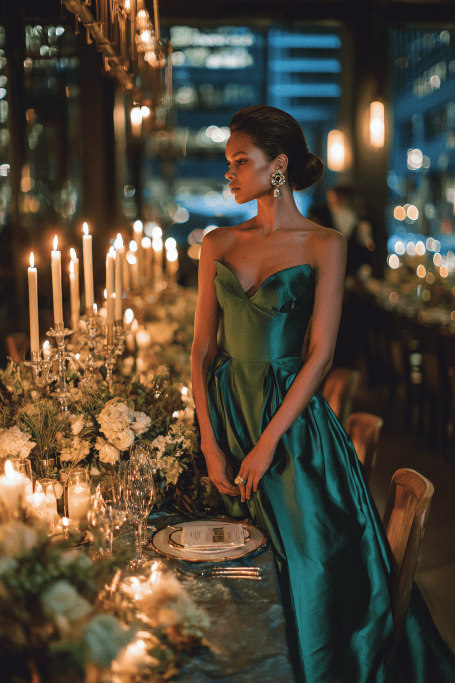 27 Luxury Green Wedding Dresses That Look Absolutely Magical