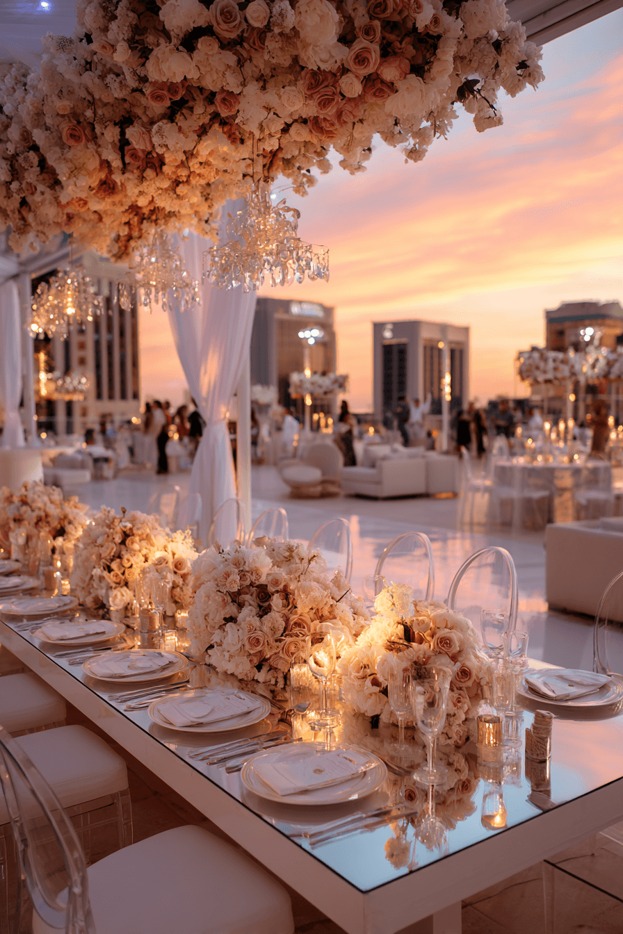 27 Stunning Rooftop Wedding Reception Ideas for an Unforgettable Celebration