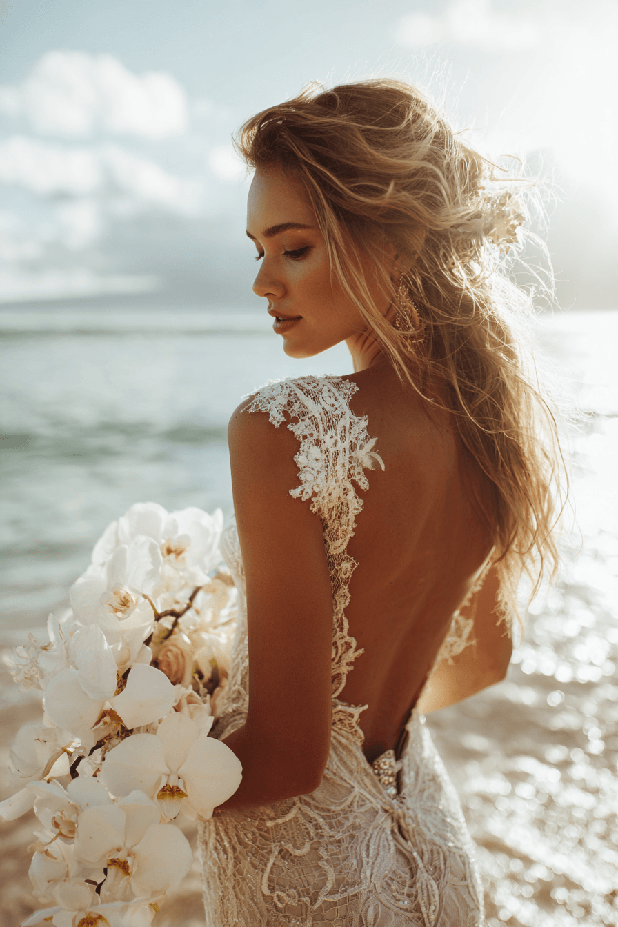 27 Stunning Beach Wedding Hairstyles for a Dreamy Seaside Ceremony