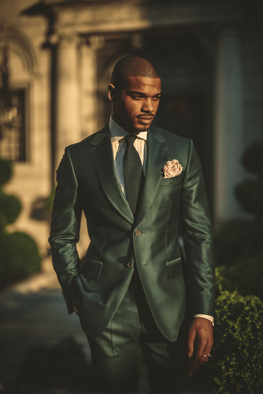 27 Best Green Groom Attire Looks to Elevate Your Wedding Day