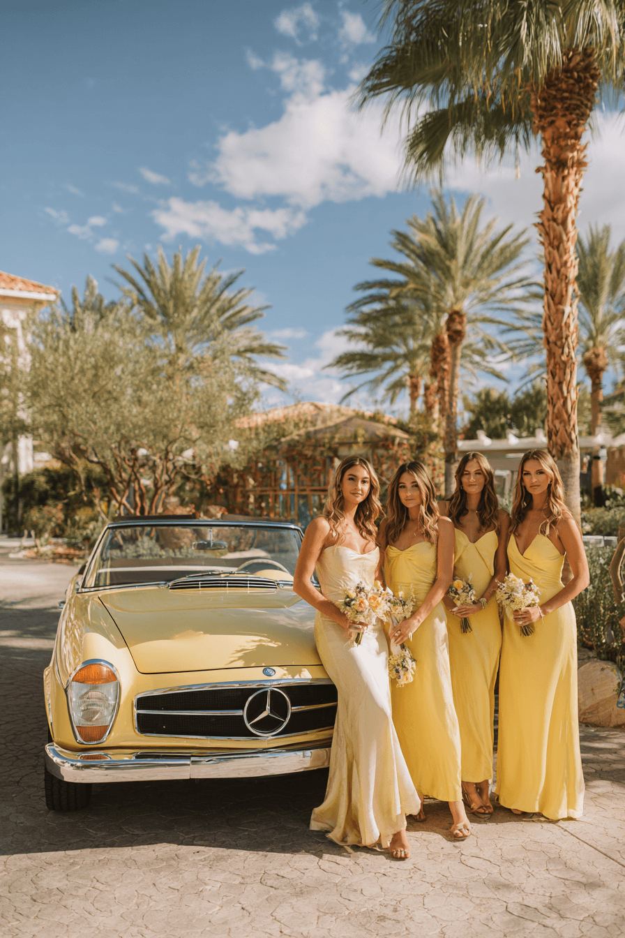 27 Butter Yellow Bridesmaid Dresses That Will Brighten Your Wedding Day