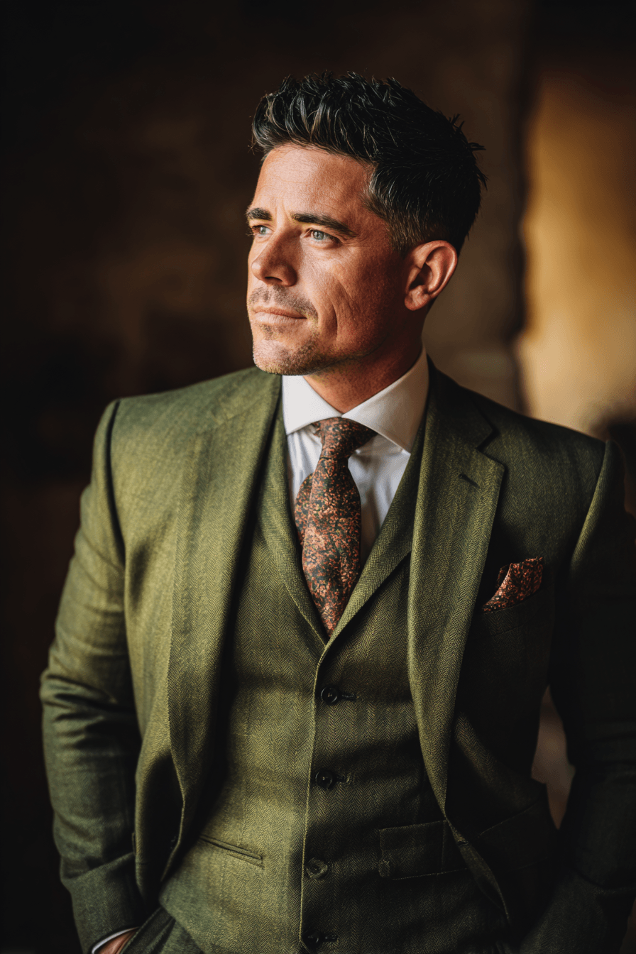 27 Best Green Groom Attire Looks to Elevate Your Wedding Day