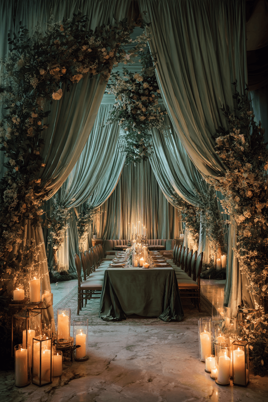 27 Sage Green Wedding Backdrop Ideas for a Dreamy Ceremony