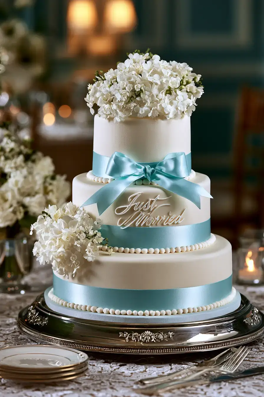 27 Beautiful Just Married Cake Ideas for Your Dream Reception