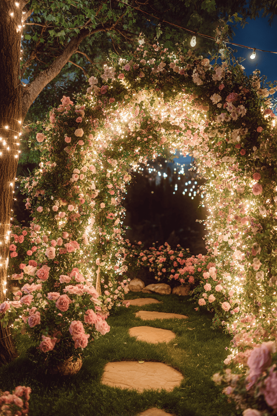 27 Breathtaking Floral Arch Wedding Decor Ideas
