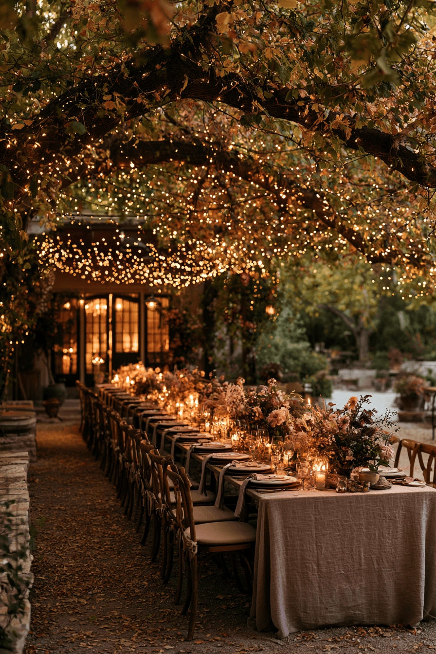 27 Beautiful Fall Outdoor Wedding Inspirations You'll Love