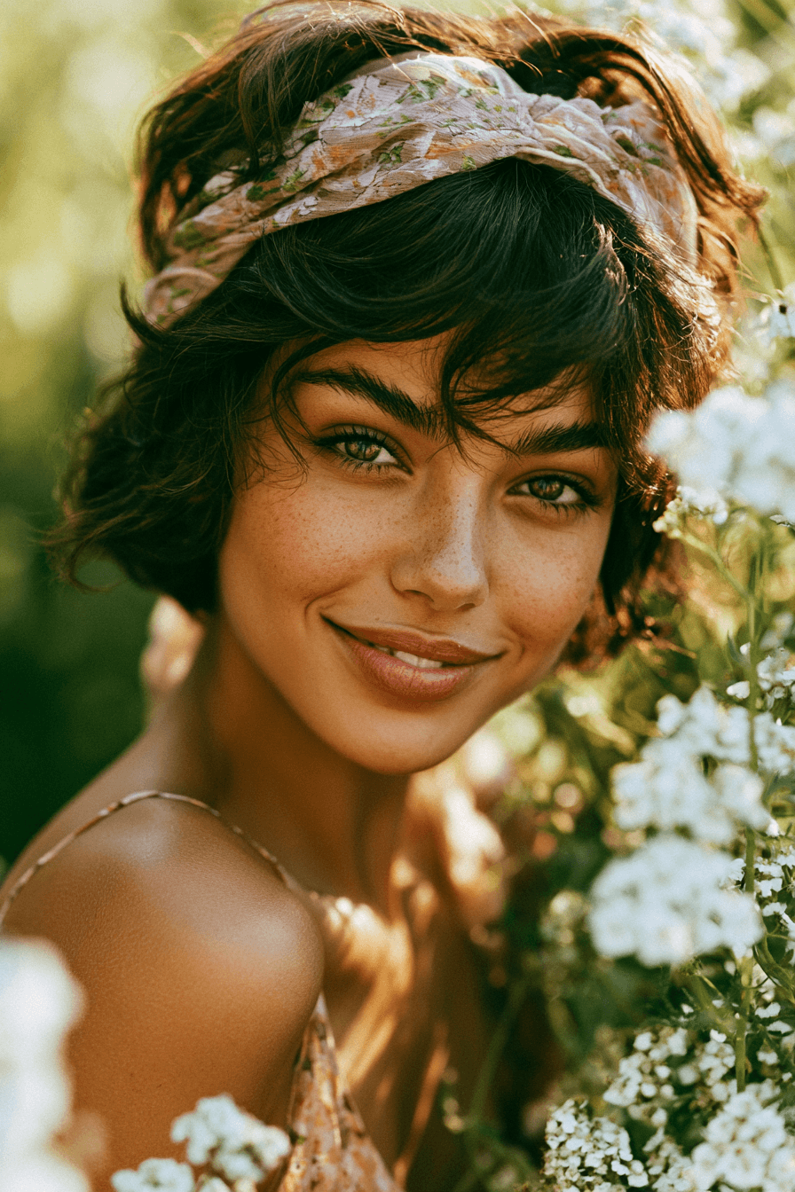 27 Trendy Bandana Hairstyles for Short Hair You’ll Love
