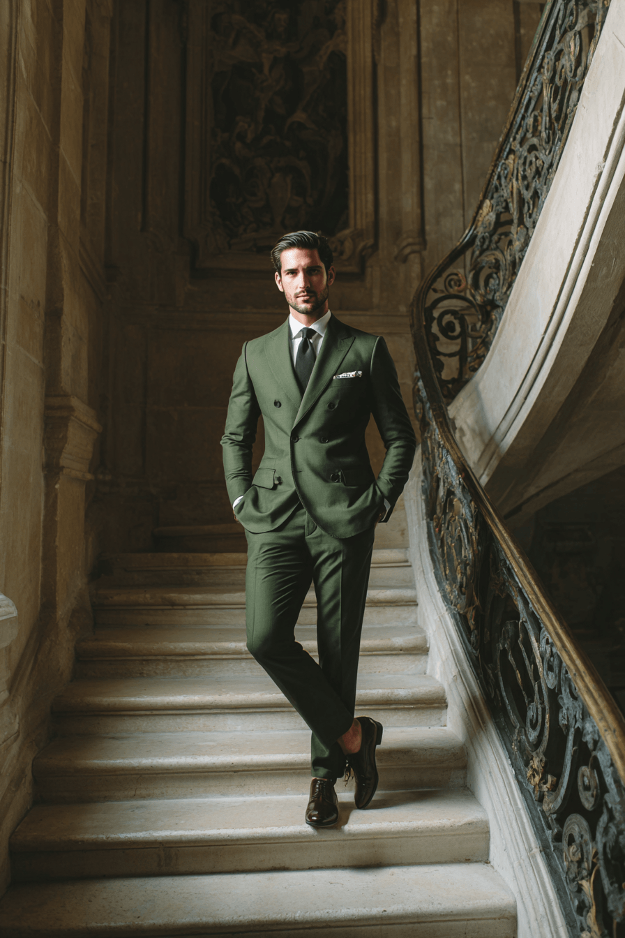 27 Best Green Groom Attire Looks to Elevate Your Wedding Day