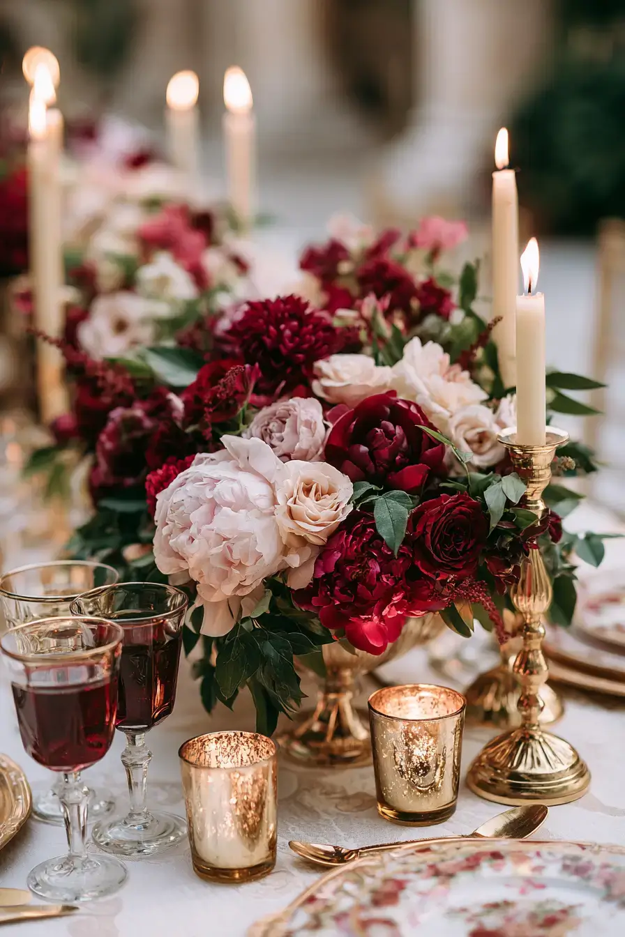 27 Gorgeous Burgundy and Blush Wedding Inspirations You'll Love