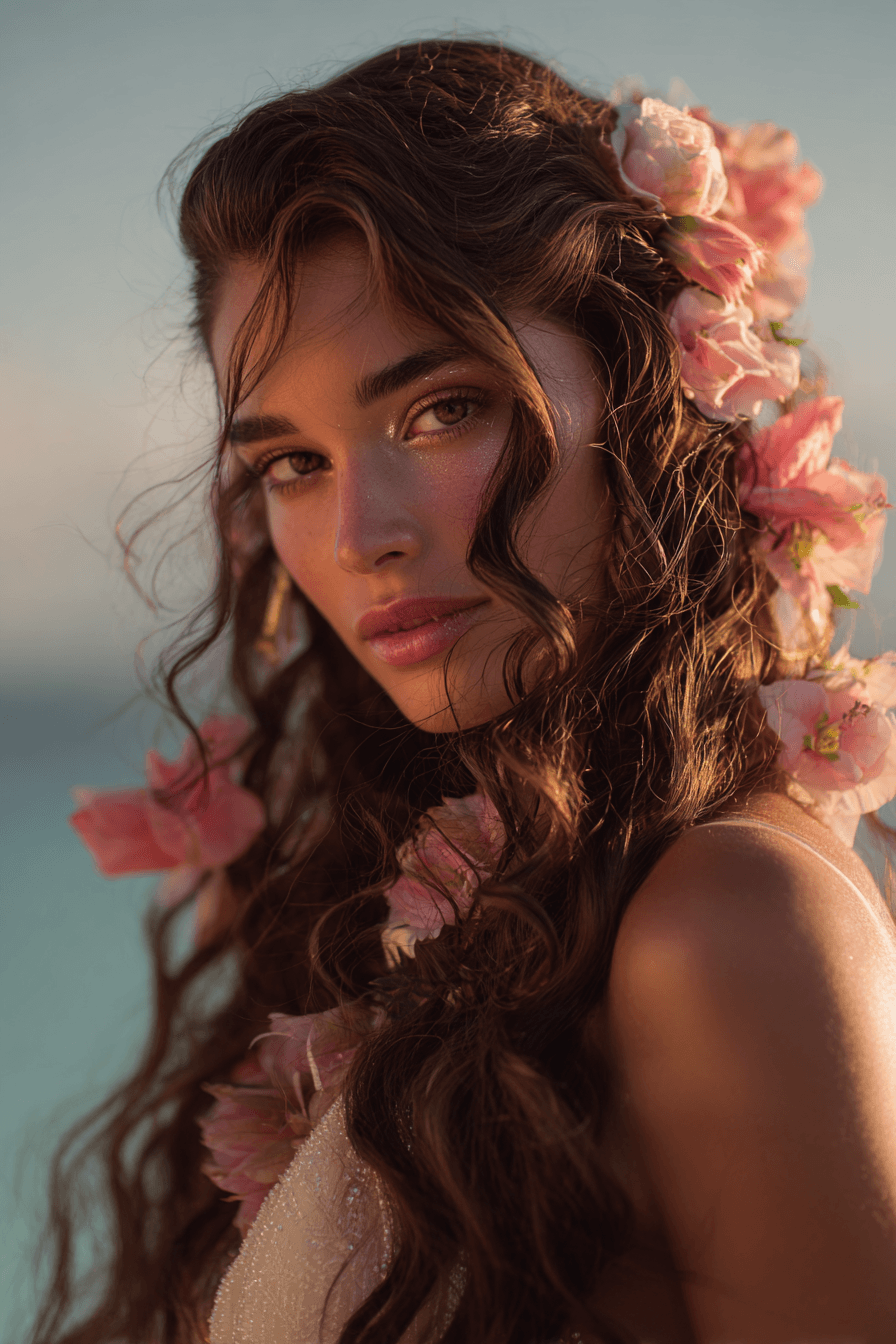 27 Stunning Beach Wedding Hairstyles for a Dreamy Seaside Ceremony