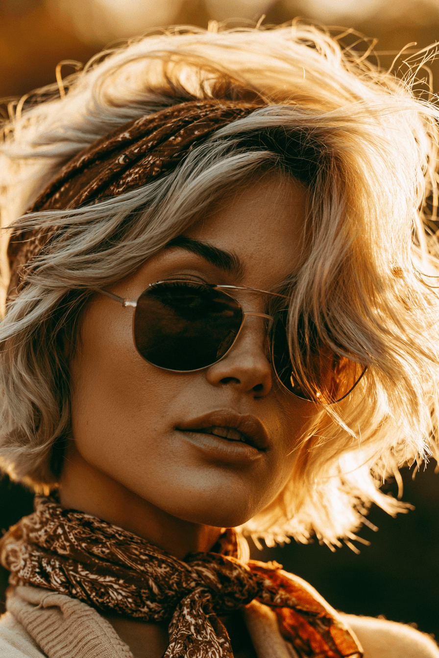27 Trendy Bandana Hairstyles for Short Hair You’ll Love