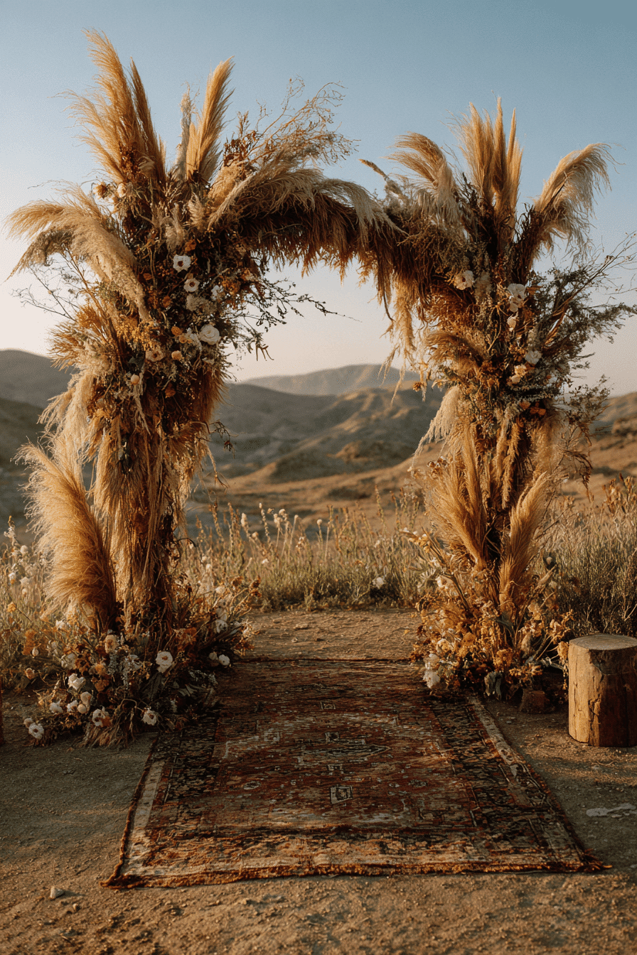 27 Breathtaking Floral Arch Wedding Decor Ideas