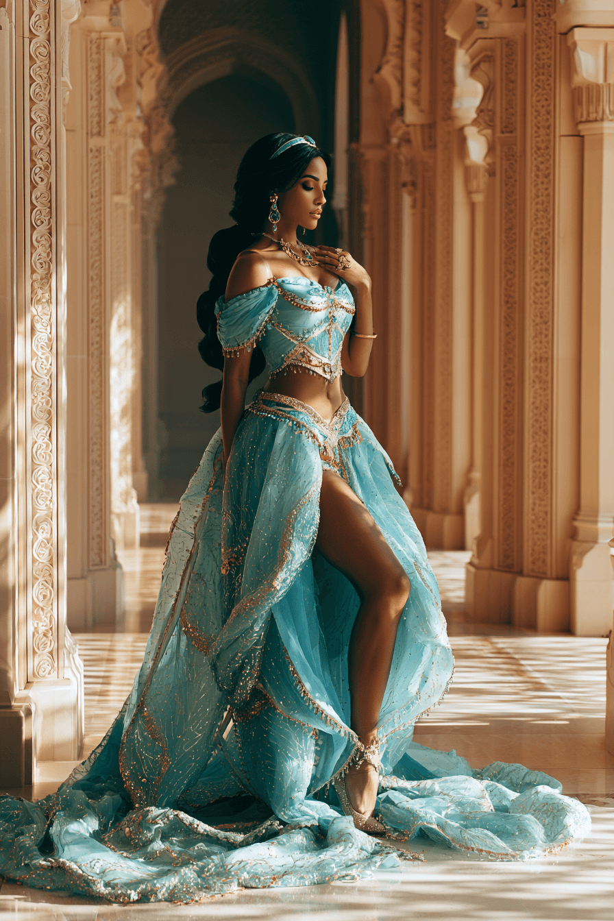 27 Enchanting Jasmine and Aladdin Costume Looks You'll Love