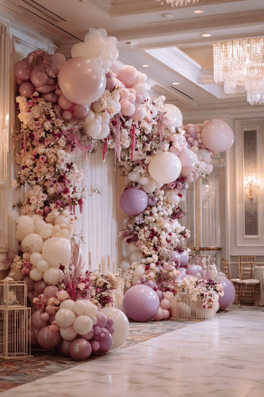 27 Beautiful Wedding Balloon Arrangements for Your Big Day