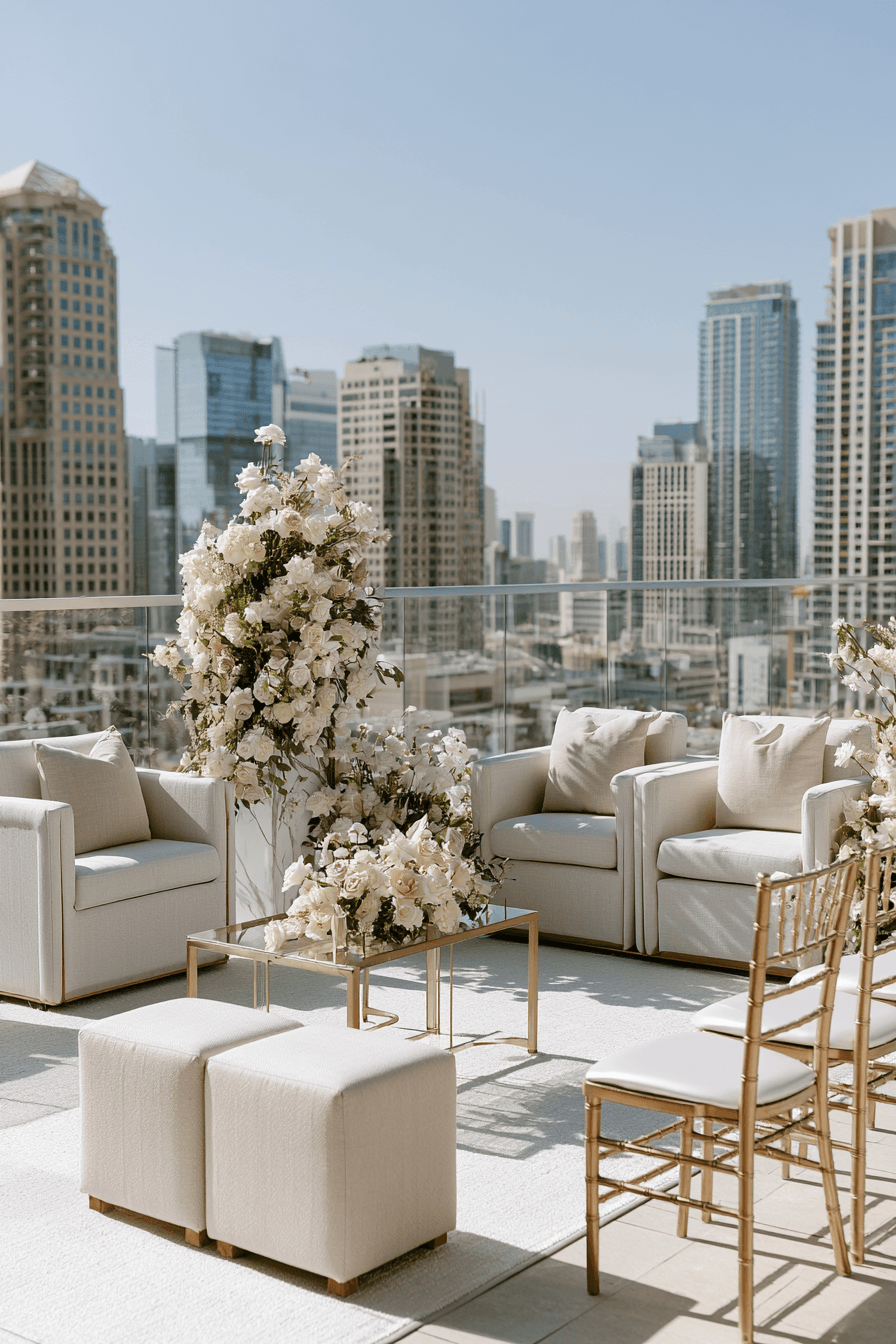 27 Beautiful Terrace Wedding Decor Ideas to Transform Your Venue