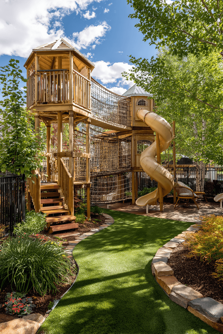 27 Fun and Educational Children's Garden Play Areas to Explore