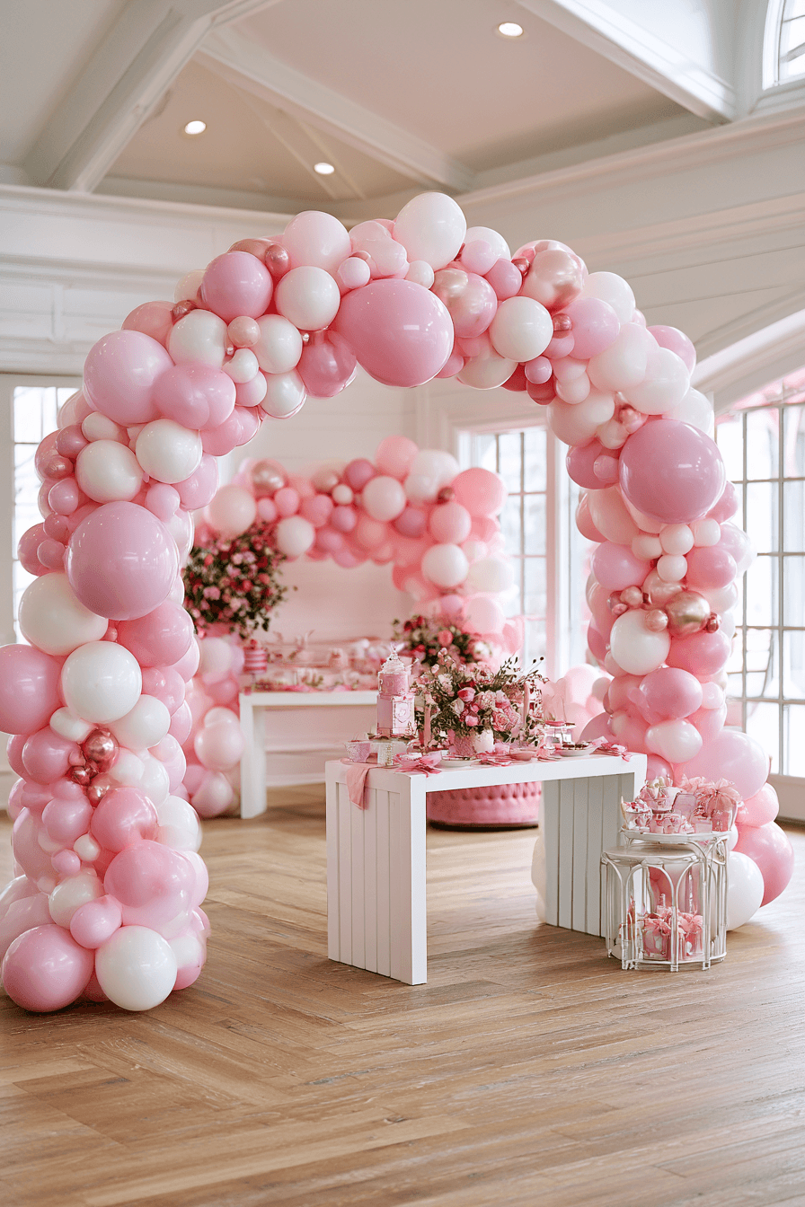 27 Pink and White Birthday Decor Ideas for a Dreamy Celebration