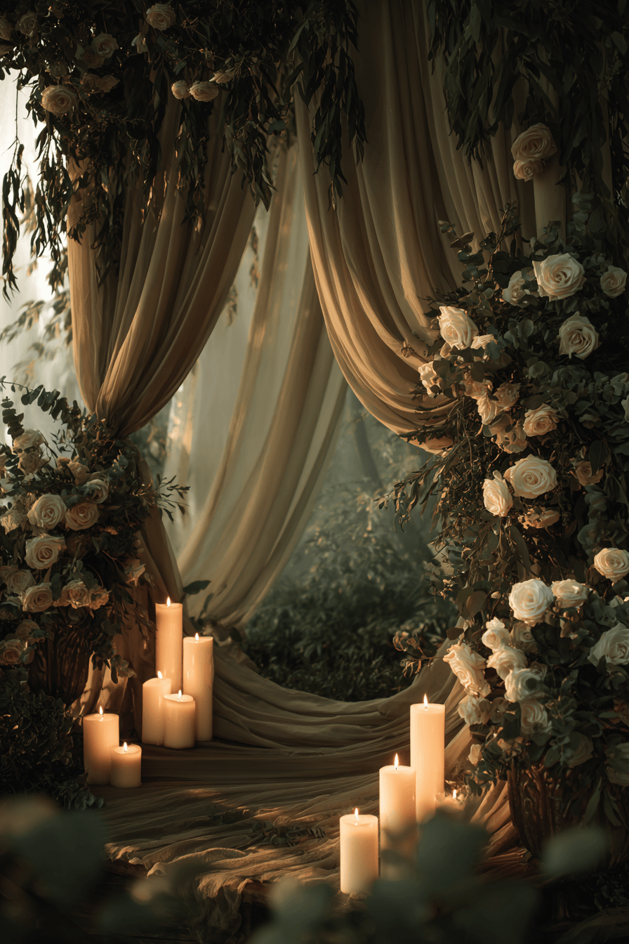 27 Sage Green Wedding Backdrop Ideas for a Dreamy Ceremony