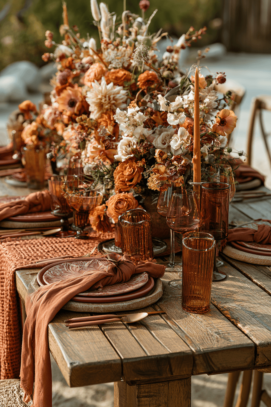 27 Beautiful Fall Outdoor Wedding Inspirations You'll Love