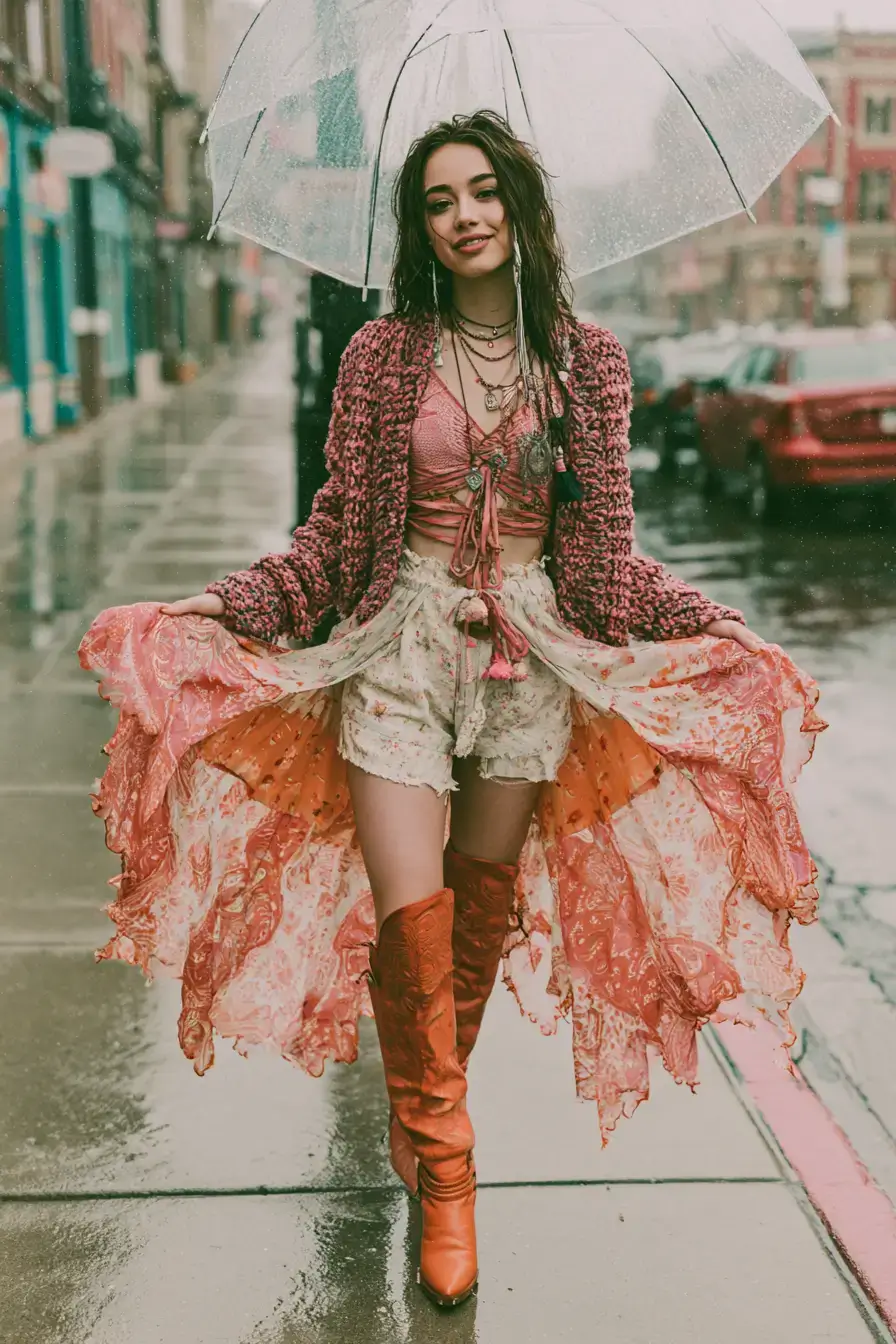 27 Rainy Weather Outfit Ideas to Stay Stylish and Dry