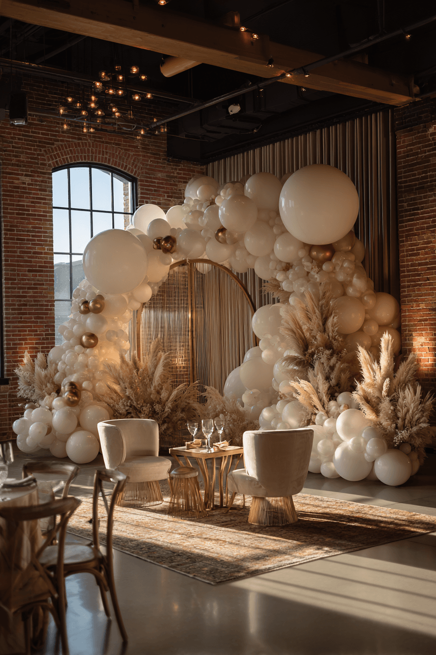 27 Beautiful Wedding Balloon Arrangements for Your Big Day