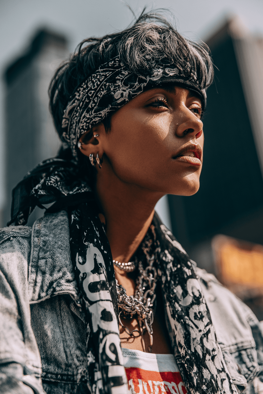 27 Trendy Bandana Hairstyles for Short Hair You’ll Love