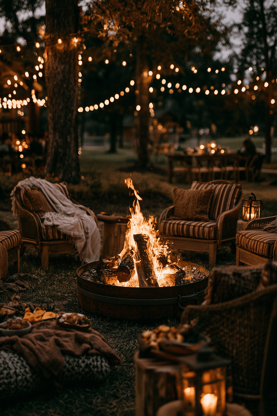 27 Beautiful Fall Outdoor Wedding Inspirations You'll Love