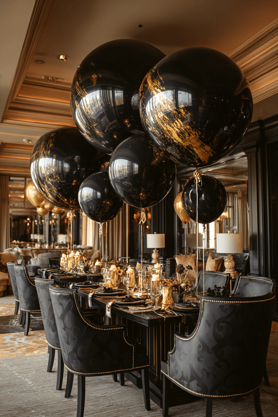 27 Black and Gold Dinner Party Ideas for a Luxe Celebration