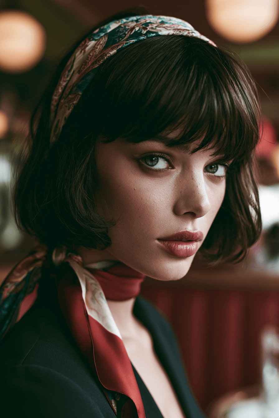 27 Trendy Bandana Hairstyles for Short Hair You’ll Love