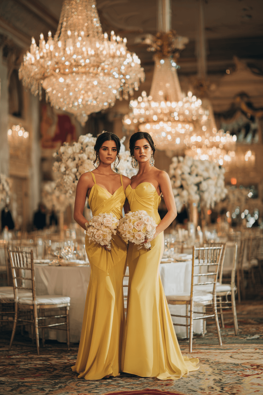 27 Butter Yellow Bridesmaid Dresses That Will Brighten Your Wedding Day