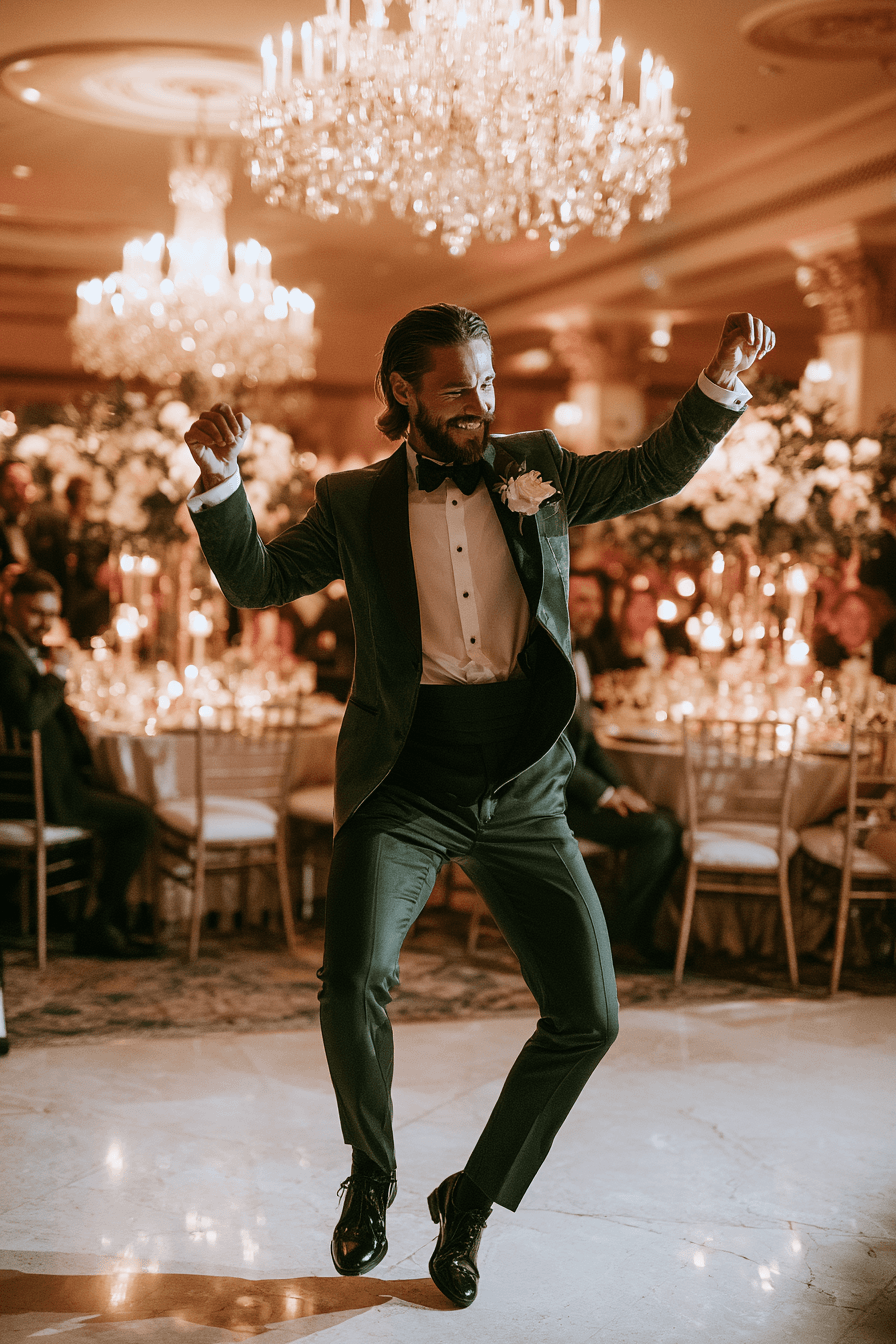 27 Stunning Green Tuxedo Wedding Ideas for a Stylish Groom