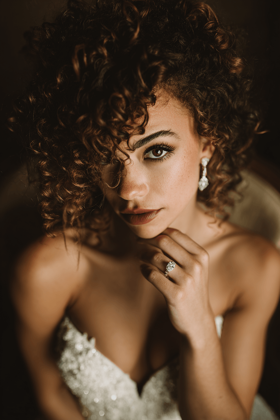 27 Beautiful Curly Hair Wedding Styles to Inspire Your Bridal Look