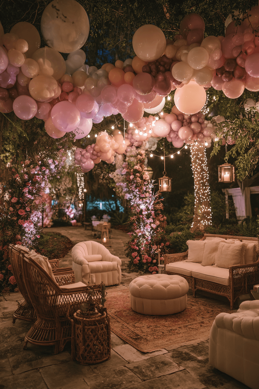 27 Beautiful Wedding Balloon Arrangements for Your Big Day