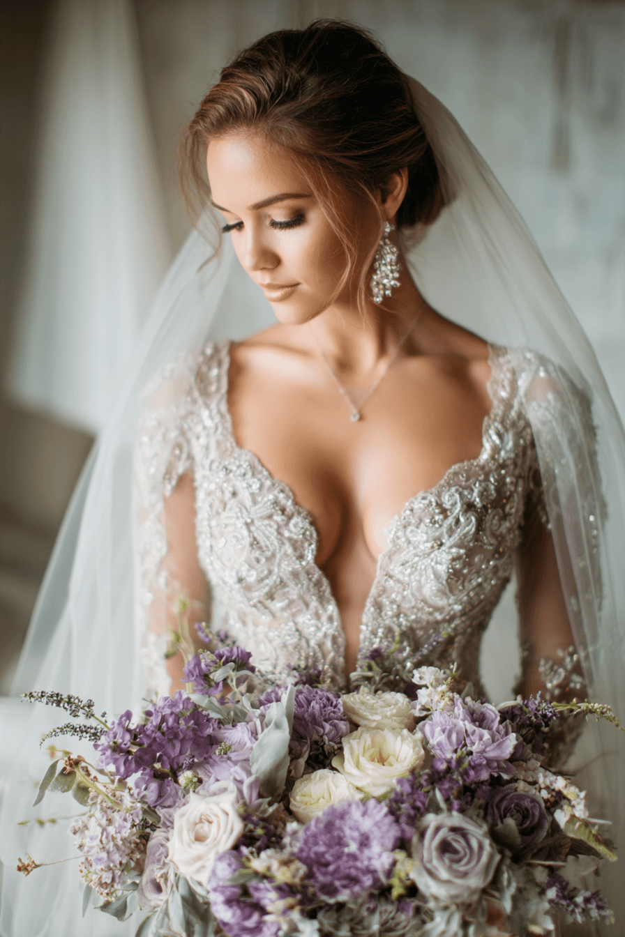 27 Lavender and Sage Wedding Palettes for a Soft Elegant Look