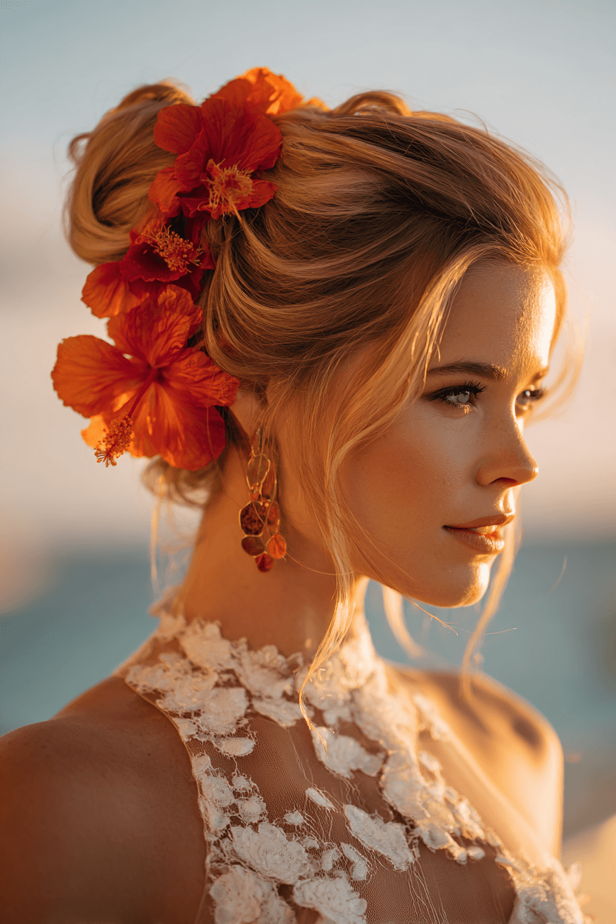 27 Stunning Beach Wedding Hairstyles for a Dreamy Seaside Ceremony