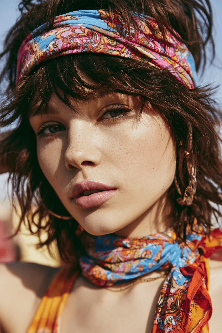 27 Trendy Bandana Hairstyles for Short Hair You’ll Love