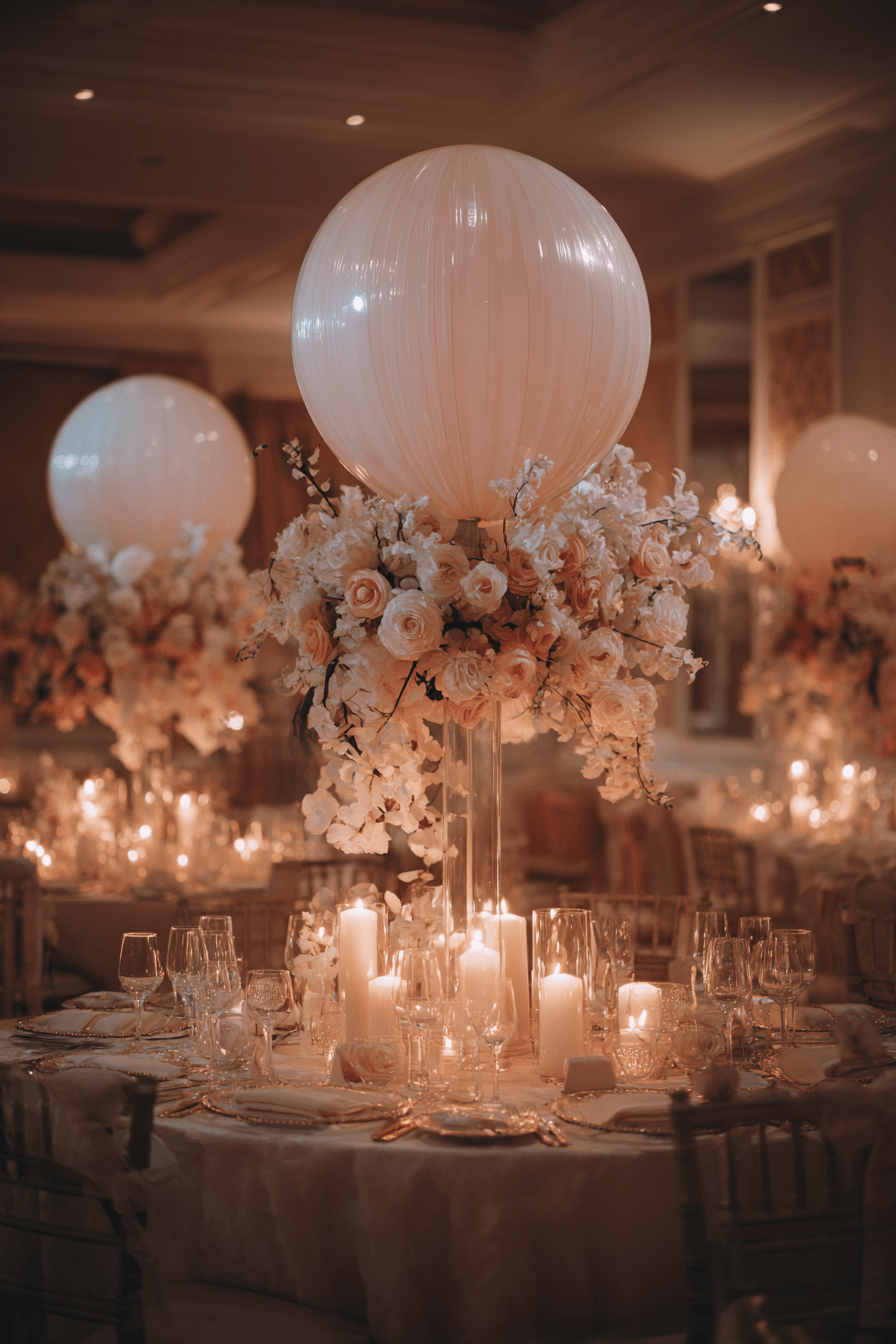 27 Beautiful Wedding Balloon Arrangements for Your Big Day