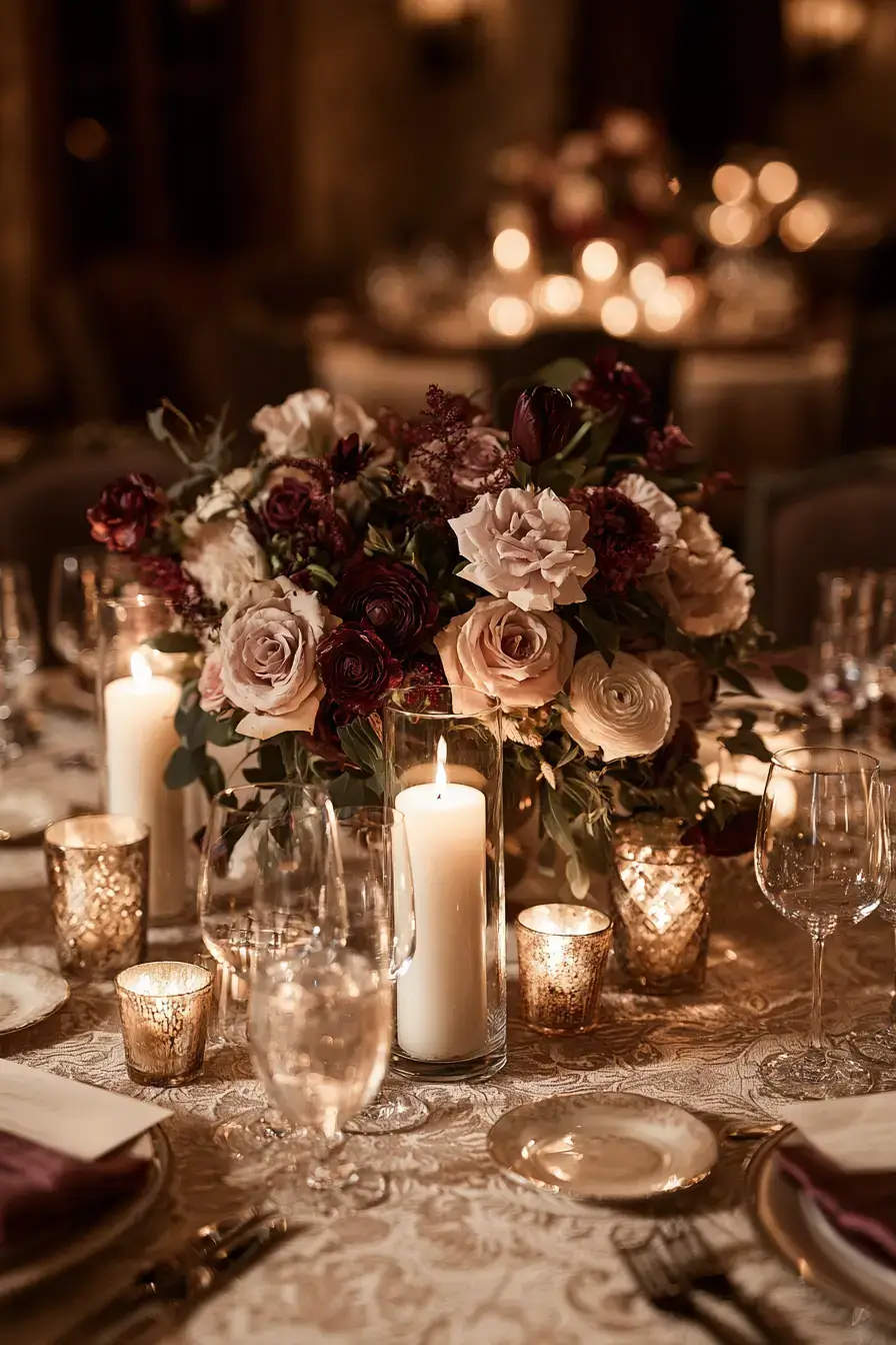 27 Gorgeous Burgundy and Blush Wedding Inspirations You'll Love