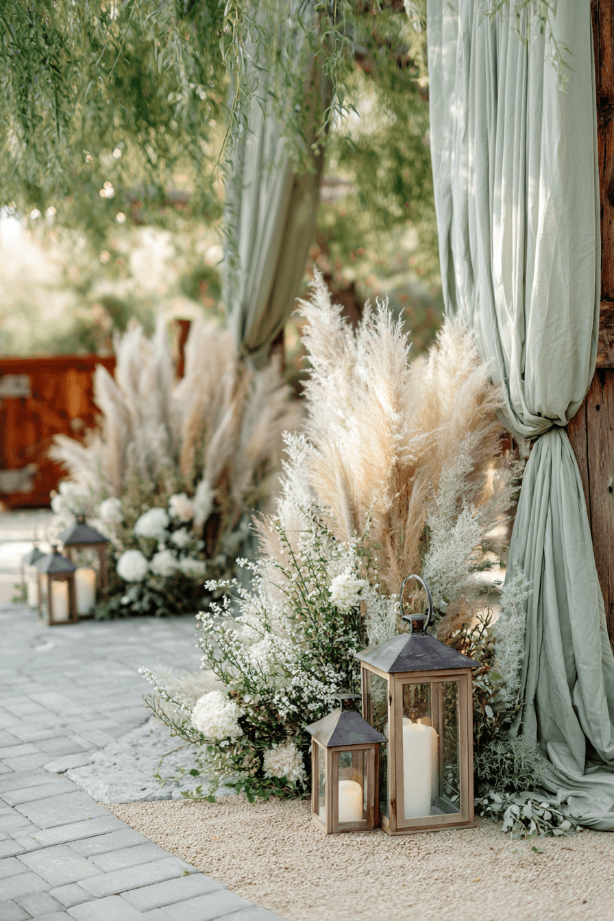 27 Sage Green Wedding Backdrop Ideas for a Dreamy Ceremony