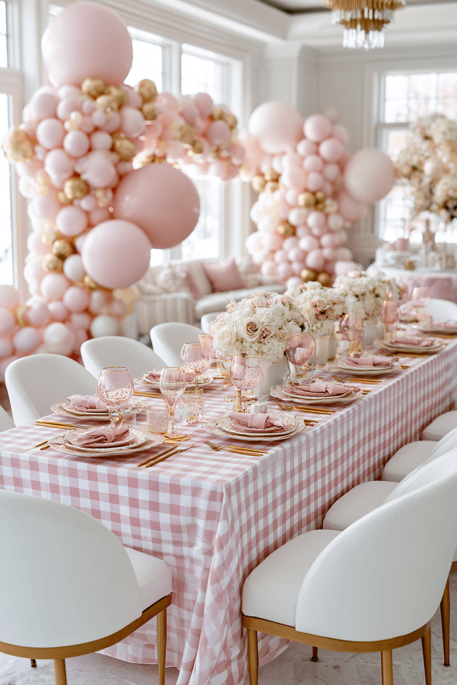 27 Pink and White Birthday Decor Ideas for a Dreamy Celebration