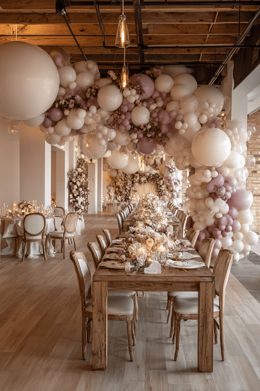 27 Beautiful Wedding Balloon Arrangements for Your Big Day
