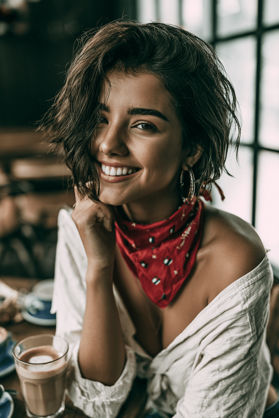 27 Trendy Bandana Hairstyles for Short Hair You’ll Love